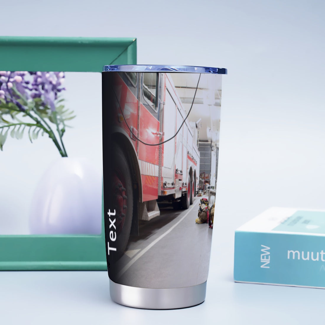 FIRE-BetweenTrucks - Custom 20oz Tumbler