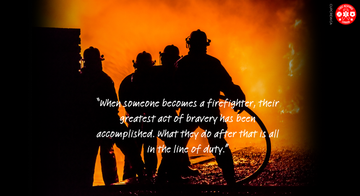 FIRE-LineOfDutyQuote - Gobelet personnalisé de 59 cl