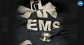 a stethoscope and a medical emergency medical technician (EMT) uniform, with the text 